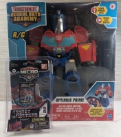 New Transformers Optimus Prime Collectibles - 1 Rescue Bots Academy Remote Control Optimus Prime - 1 Action Micro Figures Optimus Prime