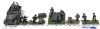 Assorted Approx 1:72 Cast Metal & Resin WWII German Soldiers, Goliath Explosive Devices, DBGM Austria Half-Track FLAC + | Up to 3.15" Long - 2