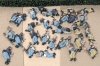 30 Handpainted Cast Metal Civil War Casualties Figures: Confederate & Union Soldiers | Up to 1.25" Long