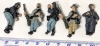 30 Handpainted Cast Metal Civil War Casualties Figures: Confederate & Union Soldiers | Up to 1.25" Long - 2