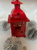 Christmas Lantern Salt & Pepper Truck Punecones Candles - 2