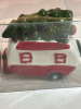 Christmas Lantern Salt & Pepper Truck Punecones Candles - 5