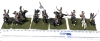 5 Pairs 28mm Handpainted Cast Metal British Wargaming Figures : Royal Horse Guards on Flocked Bases | 2" Tall - 2