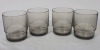 Eight (8) Tupperware Preludio Smokey Tint Stacking Tumblers . New Old Stock , Never Used - 2