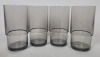 Eight (8) Tupperware Preludio Smokey Tint Stacking Tumblers . New Old Stock , Never Used - 5