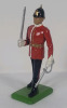 Britains " The Middlesex Regiment " Metal Toy Soldiers , 54mm . Complete Set of 9 - 5