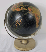Vintage 12" Replogle Starlight Globe . Age appropriate wear , small dent by china/russia border