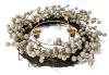 New 14" Diameter Champagne Berry Advent Wreath w 4 Candleholders (Candles Sold Separately) - 2