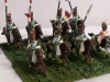 16 Hand-Painted Miniature Metal Toy Soldiers on 8 Flocked Bases 2.5" Tall - 2