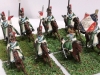 16 Hand-Painted Miniature Metal Toy Soldiers on 8 Flocked Bases 2.5" Tall - 6