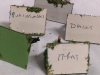 10 Hand-Painted Miniature Metal Toy Soldiers on Flocked Bases 2" Tall - 4