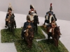 10 Hand-Painted Miniature Metal Toy Soldiers on Flocked Bases 2" Tall - 6
