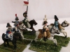11 Hand-Painted Miniature Metal Toy Soldiers on 9 Flocked Bases 2"-2.75" Tall - 6