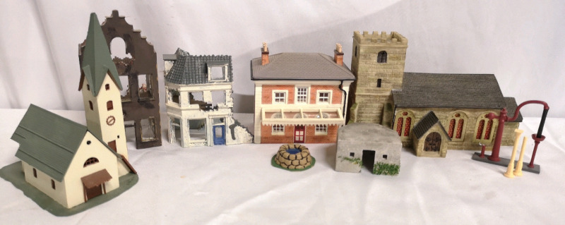 6 Hornby Hobbies Model Buildings