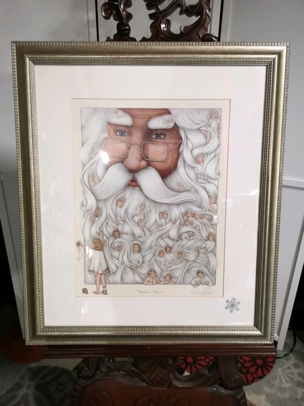 Christmas Angels Print by John Mahnic, 2004