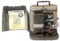 Vintage Keystone K100 8mm Camera | Powers Up! | 10" x 8.5" x 10.5" Tall