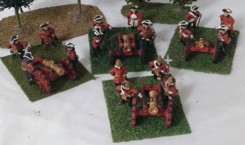 4 Lead Napoleantic Handpainted Miniatures Approximately 3"