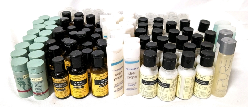 100+ Assorted Travel Toiletries (As-Is)