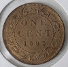 1893 - 1920 Canadian Large One Cent Pennies . 13 Coins - 2