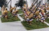 Ten (10) Sets Handpainted Macedonian Phalangites Foot Soldiers Wargaming 28mm Plastic Miniatures . - 2