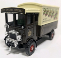 1986 CORGI C897/2 AEC 508 Diecast Cabover Van : John Knight, Hustler Soap | 3" Tall