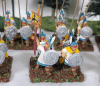 Eight (8) Sets Handpainted Macedonian Royal Guard Foot Soldiers Wargaming 28mm Lead Miniatures . - 4