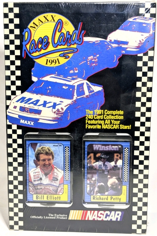 Sealed 1991 Race Cards MAXX - 1991 Complete 240 Card Collection