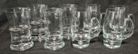 8 Krosno Glasses - Made in Poland 6" Tall