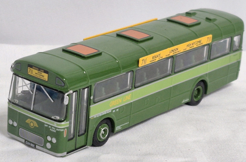 B.F.E. Scale 1/76 Diecast Greenline Bus - 711 High Wycombe