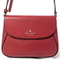 As-New KATE SPADE Crossbody Mini Flap Purse | 8" x 2.75" x 6" w 20" Strap Drop
