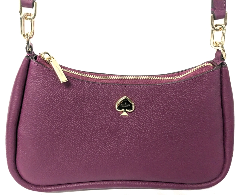 As-New KATE SPADE Kayla Small Convertible Shoulder Bag | 10" x 3.5" x 6.5"