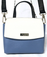 Great KATE SPADE Alisanne Laurel 2-Way Crossbody Bag w Extra Chain Strap | 6.75" x 2.75" x 6.5" w 20" Drop Strap