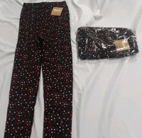 2 New Women's XS Pajama Leggings