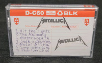 METALLICA " No Life Till Leather " RSD Record Store Day, Limited Edition Cassette , Released April 18th 2015 , SEALED