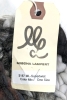 New MISCHA LAMPERT Hand Spun Dyed Knitted 100% Wool ML Supertwist Color Mix Scarf | 3.5" x 82" Long | Retails for $187! - 3