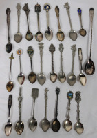 24 pcs. Vintage Souvenir Spoons .