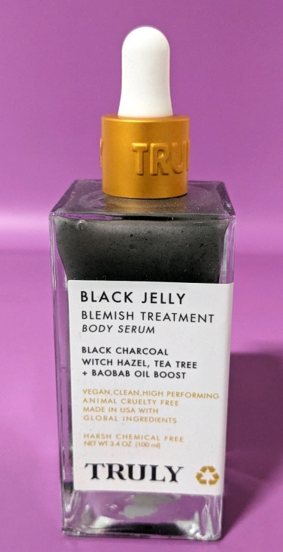 New TRULY Beauty Black Jelly Blemish Treatment Body Serum (100ml)