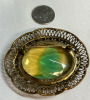 Gorgeous Signed West Germany 1940&rsquo;s Rhinestone & Colour Changing Cab Brooch - 4