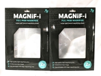 2 New MAGNIF-I Full Page Magnifier (2x Magnification)