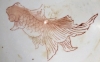 Large Chinoiserie Butterfly / Goldfish Vase Pot | 12" Diameter x 9.75" - 5