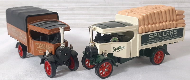 2 Diecast Matchbox Cars, Including 1986 '1922' Foden CType Steam Wagon & 1984 Variant