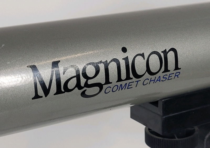 Magnicon Comet Chaser Telescope . Measures 19" Tall & 23" Long . Tested Working