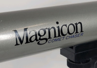 Magnicon Comet Chaser Telescope . Measures 19" Tall & 23" Long . Tested Working