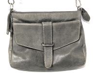 ROOTS Canada Soft Leather Crossbody Purse | 10" x 2" x 9"