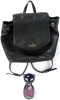 KATE SPADE Pebbled Leather Mini Backpack Purse & Katy Perry Perfume Bottle (Partial) | 9" x 4" x 10"