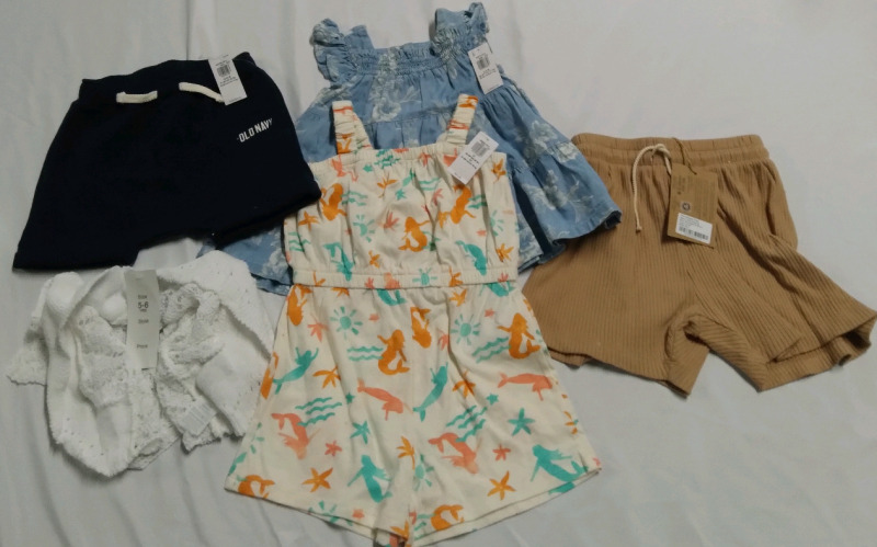 New Children's Clothing Lot Sizes Range from 3m-6year
