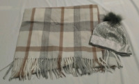 New Winter accessory Lot Hat & 68" Scarf