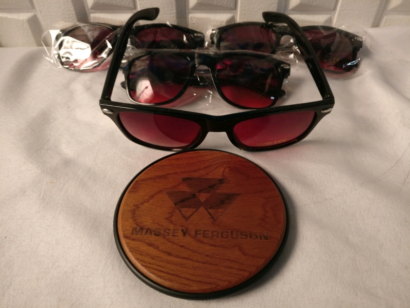 4 New Pairs of Sunglasses & A Qi Charger - Massey Ferguson