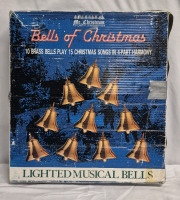 MR. CHRISTMAS Bells of Christmas Lighted Musical Bells - Working