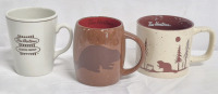 3 Like New Tim Hortons Mugs - Tallest is 4.25"